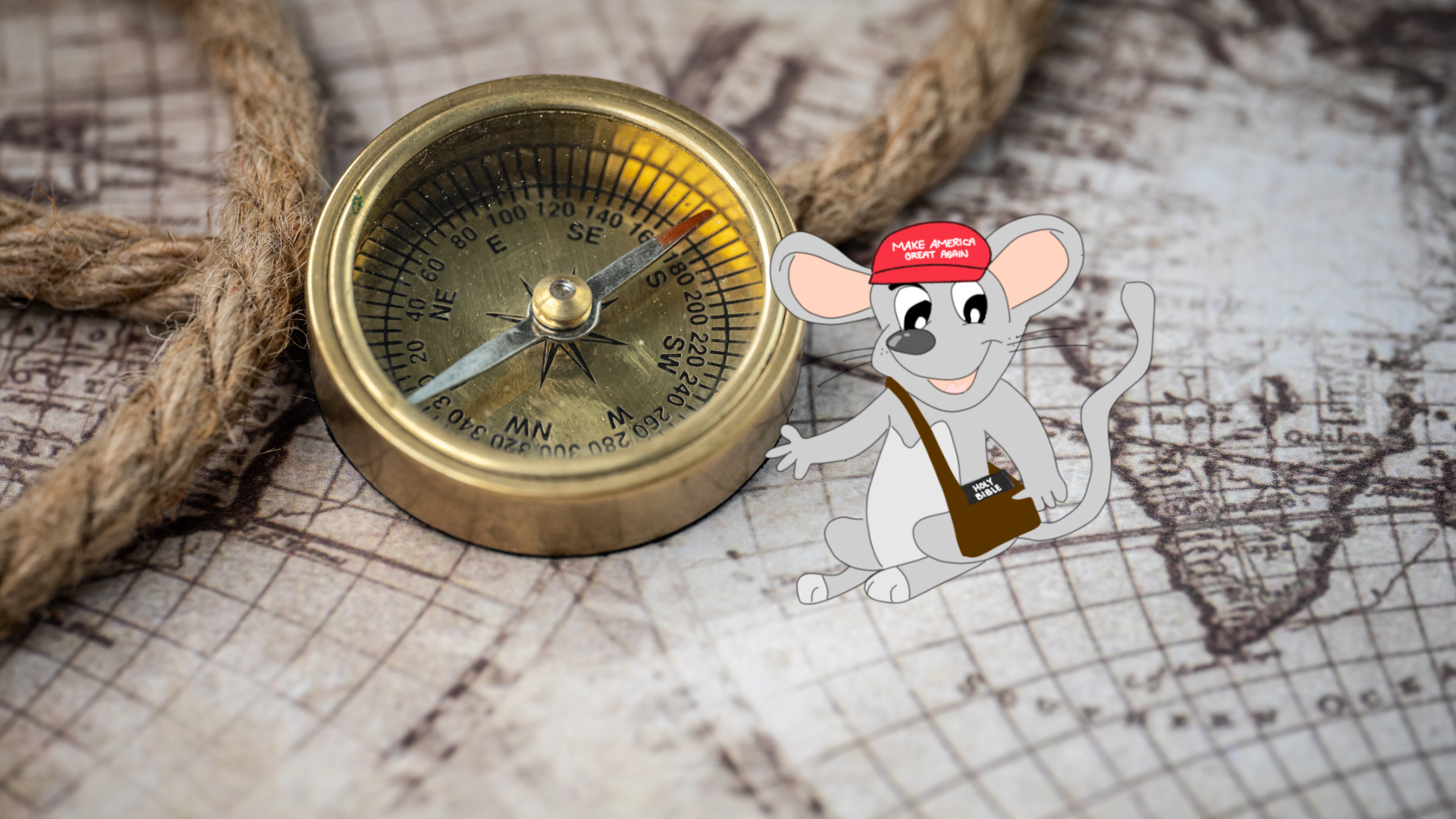 MAGA Mouse Compass